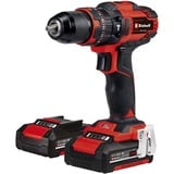 EINHELL TE-CD 18/40 Li-i +64, Martillo atornillador rojo/Negro