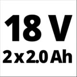 EINHELL TE-CD 18/40 Li-i +64, Martillo atornillador rojo/Negro