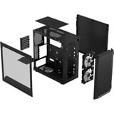Fractal Design Focus 2 RGB Black TG Clear Tint, Cajas de torre negro