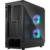 Fractal Design Focus 2 RGB Black TG Clear Tint, Cajas de torre negro