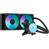 Fractal Design Radius 240 RGB Black, Refrigeración por agua negro