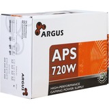 Inter-Tech Argus APS-720 720W, Fuente de alimentación de PC negro