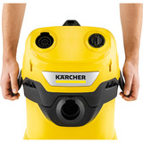 Kärcher WD 4 V-20/5/22, Aspiradora en húmedo y en seco amarillo/Negro