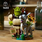LEGO Shrek, Burro y El Gato con Botas, Juegos de construcción 