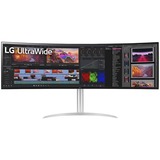LG 49WQ95X-W, Monitor LED blanco
