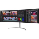 LG 49WQ95X-W, Monitor LED blanco