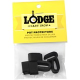 Lodge Protectores para ollas negro