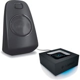 Logitech 980-000912 receptor de audio bluetooth 15 m Negro, Adaptador Bluetooth negro, 3,5 mm, A2DP, 15 m, Negro, Corriente alterna, Tipo C