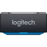 Logitech Bluetooth Audio Receiver 15 m Negro, Adaptador Bluetooth negro, 3,5 mm, A2DP, 15 m, Negro, Corriente alterna, Tipo C