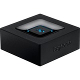 Logitech Bluetooth Audio Receiver 20 m Negro, Adaptador Bluetooth negro, 3,5 mm, 20 m, Negro, Corriente alterna, 50,8 mm, 57,1 mm