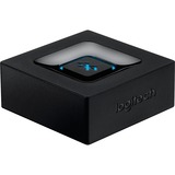 Logitech Bluetooth Audio Receiver 20 m Negro, Adaptador Bluetooth negro, 3,5 mm, 20 m, Negro, Corriente alterna, 50,8 mm, 57,1 mm