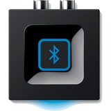 Logitech Bluetooth Audio Receiver 20 m Negro, Adaptador Bluetooth negro, 3,5 mm, 20 m, Negro, Corriente alterna, 50,8 mm, 57,1 mm