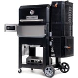 Masterbuilt Parrilla de carbón + Ahumador Gravity 800 negro