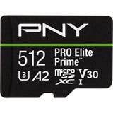 PNY P-SDU512V32200PEP-GE, Tarjeta de memoria negro/Verde
