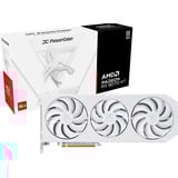 PowerColor Radeon RX 9070 XT Hellhound Spectral White OC, Tarjeta gráfica blanco