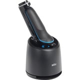 Procter & Gamble Series 5 52-B7650cc, Máquina de afeitar negro/Azul, Máquina de afeitar de láminas, Negro, Azul, Botones, Batería, 50 min, 1 pieza(s)