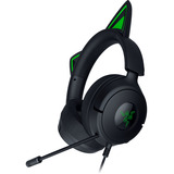 Razer Kraken Kitty V3 X Black, Auriculares para gaming negro/Verde