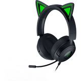 Razer Kraken Kitty V3 X Black, Auriculares para gaming negro/Verde