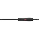 Rowenta X KARL LAGERFELD CF311L Rizador de pelo Caliente Negro, Rojo 25 W 1,8 m negro/Rojo, Rizador de pelo, Caliente, Cuerpo cilíndrico recto, 180 °C, 30 s, Aluminio