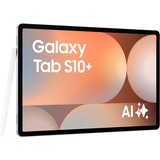 Samsung Galaxy Tab S Galaxy Tab S10 Plus Wi-Fi, Tablet PC plateado, 31,5 cm (12.4"), 2800 x 1752 Pixeles, 256 GB, 12 GB, 2,8 GHz, Platino, Plata