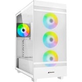 Sharkoon Rebel C50 RGB, Cajas de torre blanco