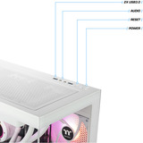Thermaltake PC-000108-DE, Gaming-PC blanco/Transparente