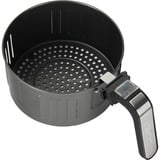 Unold 58655 freidora Doble 5 L 1400 W Freidora de aire caliente Negro, Acero inoxidable acero fino cepillado/Negro, Freidora de aire caliente, 5 L, 1 kg, 80 °C, 200 °C, 60 min