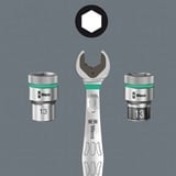 Wera 05005440001, B Deep 1, Llave de tubo negro/Verde