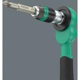 Wera 8100 SA 15 Juego de carracas Zyklop Comfort, 1/4", Kit de herramientas negro/Verde