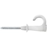 fischer EasyDIY Box Decoración EasyHook+Tornillo, Pasador verde claro/Rojo