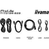 iiyama ProLite T1731SR-B2S, Monitor LED negro (mate)