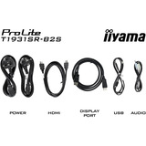 iiyama ProLite T1931SR-B2S, Monitor LED negro (mate)