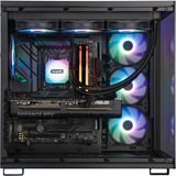 ALTERNATE Gaming-PC Window Edition • RTX 5080 • AMD Ryzen™ 7 9800X3D • 64 GB RAM negro/Transparente