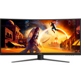 AOC G4 CU34G4Z pantalla para PC 86,4 cm (34") 3440 x 1440 Pixeles Wide Quad HD LED Negro, Rojo, Monitor de gaming negro (mate), 86,4 cm (34"), 3440 x 1440 Pixeles, Wide Quad HD, LED, 1 ms, Negro, Rojo