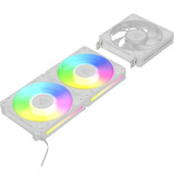 ARCTIC BioniX P12 A-RGB, Ventilador blanco/blanco