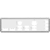 ASUS 90MB1NG0-M0EAYC, Placa base negro/Plateado