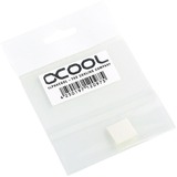 Alphacool 12098 accesorio o pieza de sistema de refrigeración para ordenador, Almohadillas térmicas blanco, Polímero, Blanco, 30 mm, 30 mm, 0,5 mm