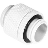 Alphacool Conector doble giratorio G1/4 macho a G1/4 macho - Blanco, Conexión blanco
