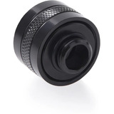 Alphacool Eiszapfen PRO accesorio para tubo rígido 16mm G1/4 - Deep Black, Conexión negro
