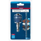 Bosch 2 608 900 526 hoja de sierra de calar, de sierra de marquetería y de sierra recíproca 2 pieza(s), Adaptador azul, Ladrillo, hierro fundido, Plástico, Baldosa blanda, Azul, Gris, 10,5 cm, 2 pieza(s)