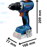 Bosch Set profesional 18V Martillo perforador GBH 18V-22 + Taladro atornillador GSR 18V-65 + Llave de impacto GDX 18V-285, Destornillador azul/Negro