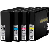 Canon 9254B010 cartucho de tinta 4 pieza(s) Original Alto rendimiento (XL) Negro, Cian, Magenta, Amarillo Alto rendimiento (XL), Negro, Cian, Magenta, Amarillo, 4 pieza(s), Multipack