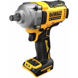 DEWALT Llave de impacto a batería DCF891NT, 18 Voltios, 1/2", Tornillo de percusión amarillo/Negro