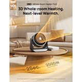 DREO Calefactor 714S, Termoventiladores negro
