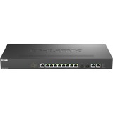D-Link DMS-1250-10SP/E, Interruptor/Conmutador negro