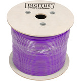 Digitus Cable de instalación Professional Cat.6 U/UTP simplex, Eca violeta