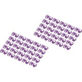 Digitus Clips de color para cables de parche - Violeta, Cubierta lila