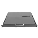 Digitus Consola KVM LCD HD modular con TFT de 17" y 1 puerto VGA, Switch KVM negro