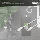 Digitus DB-600109-020-W, Cable blanco