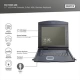 Digitus DS-72220-1GE, Switch KVM negro